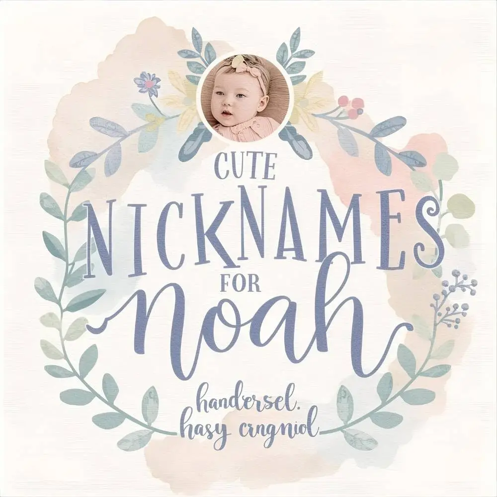 Cute Nicknames for Noah