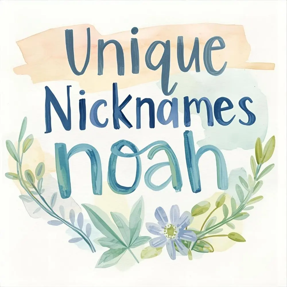Unique Nicknames for Noah