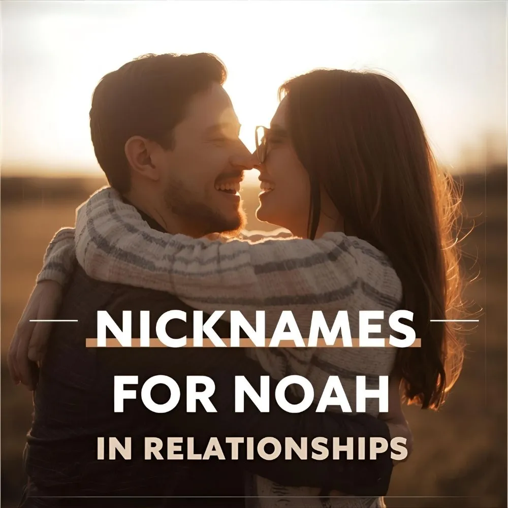 Nicknames for Noah in Relationships