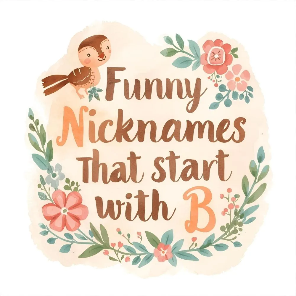 Funny Nicknames That Start with B
