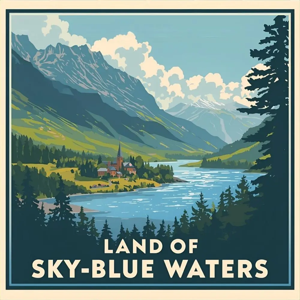 Land of Sky Blue Waters
