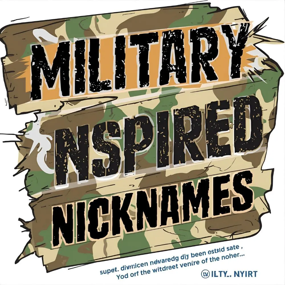 Military-Inspired Nicknames