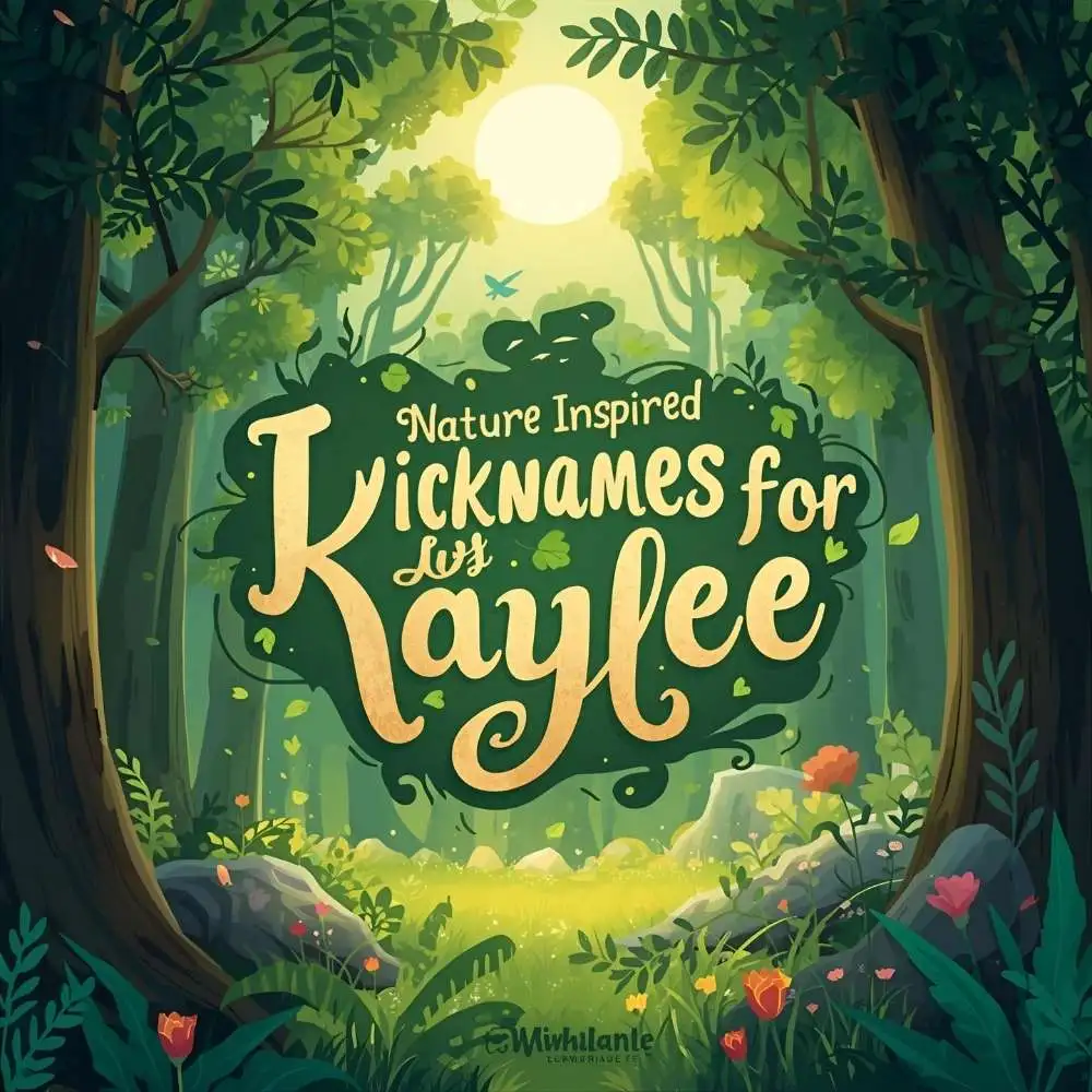 Nature Inspired Nicknames for Kaylee