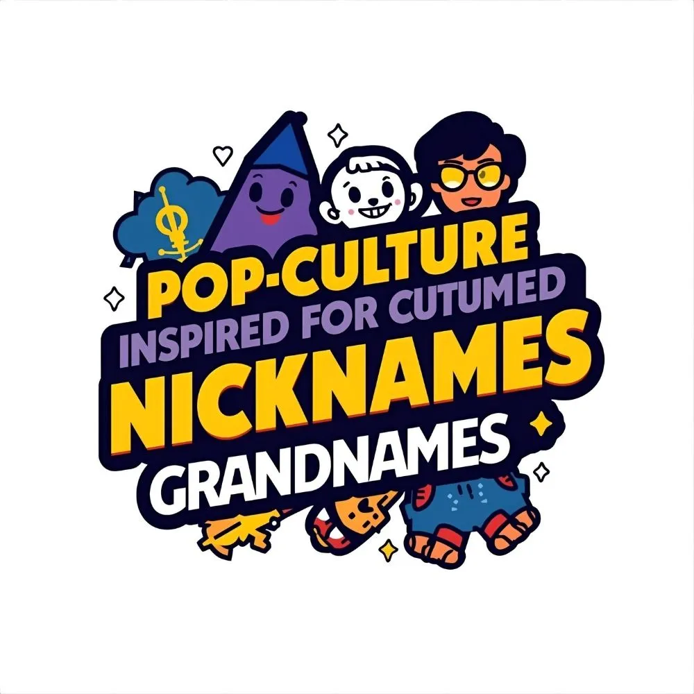 Pop Culture Inspired Nicknames for Grandparents