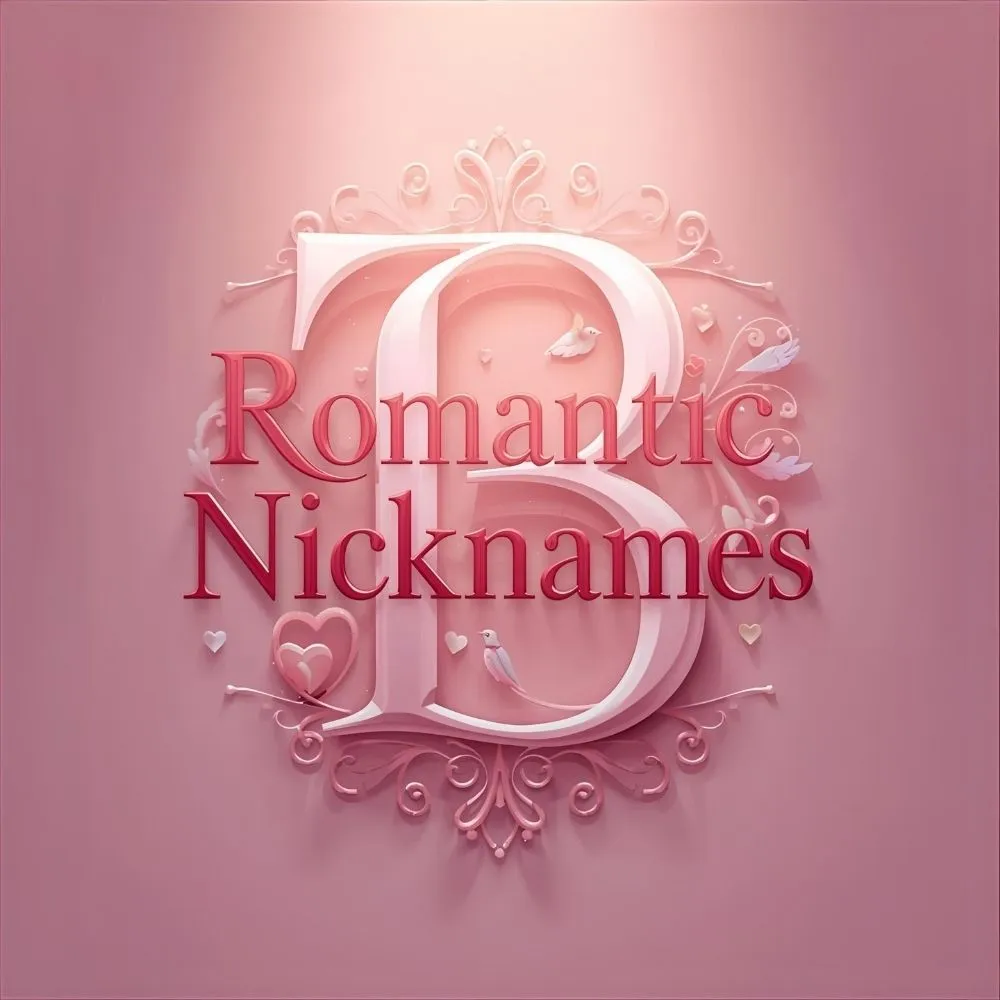  Romantic Nicknames That Start with B0