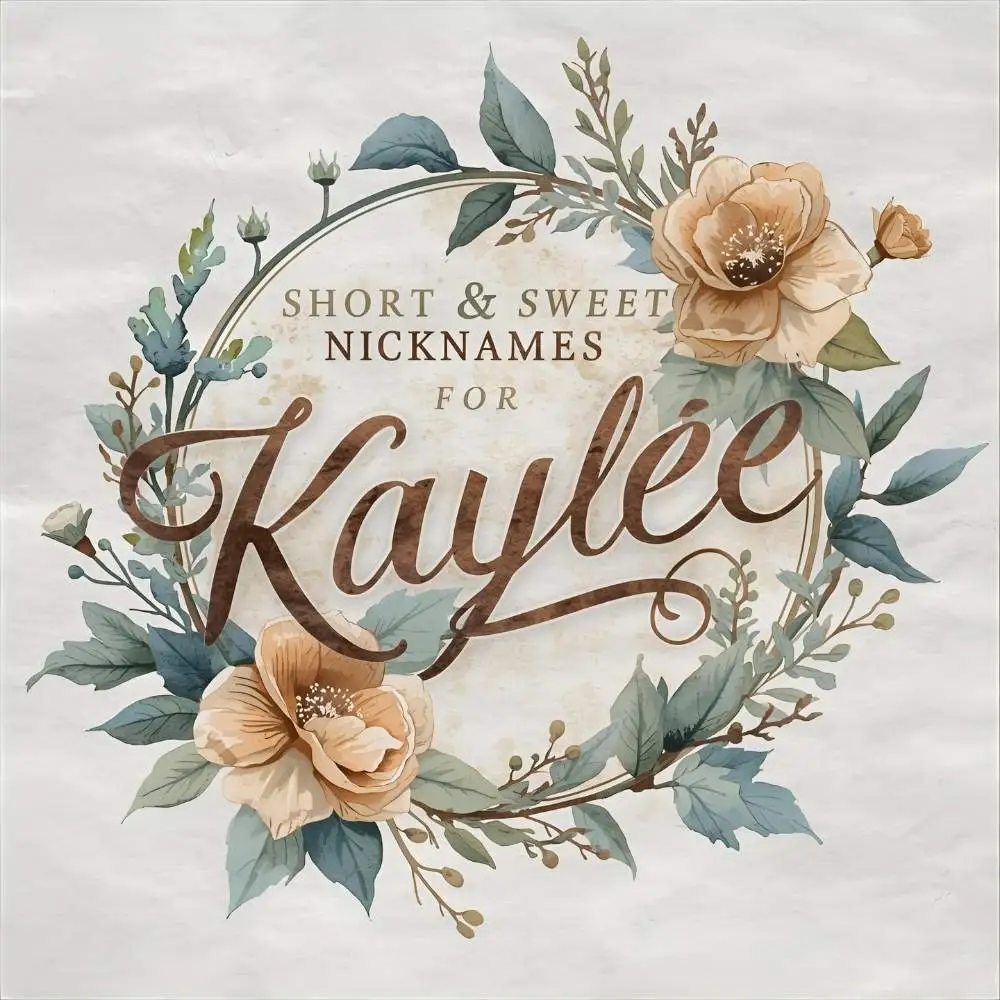 Short & Sweet Nicknames for Kaylee