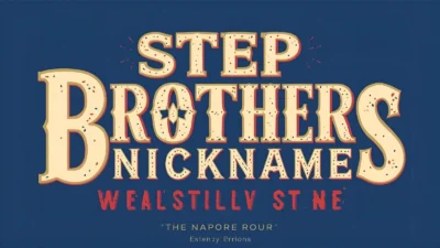 Step Brothers Nicknames