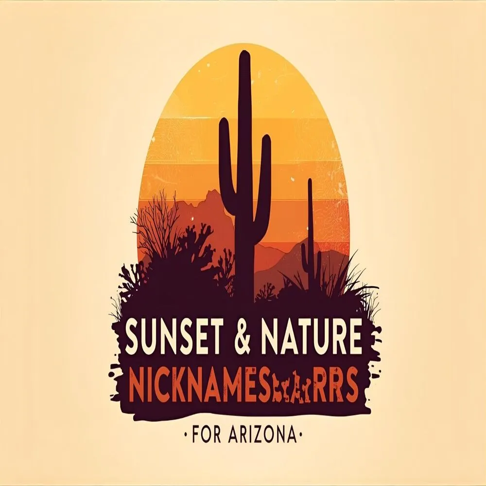 Sunset & Nature Nicknames for Arizona