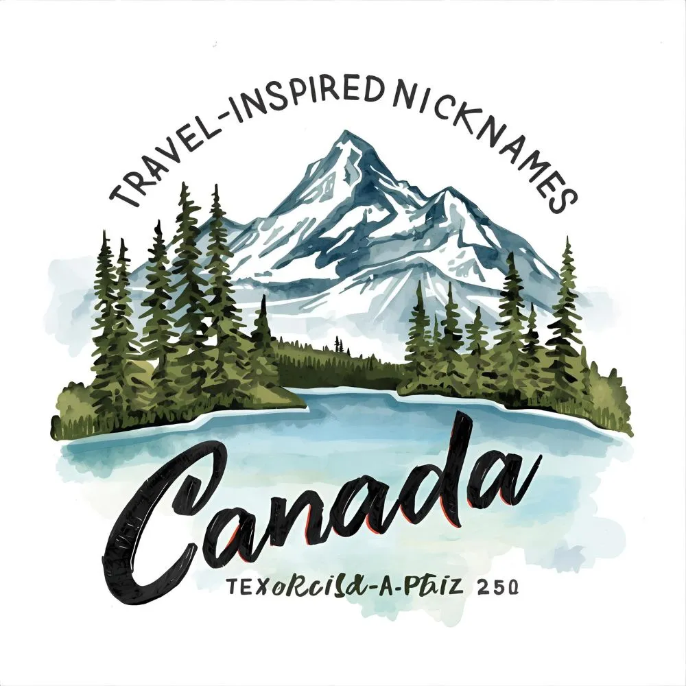 Travel-Inspired Nicknames for Canada