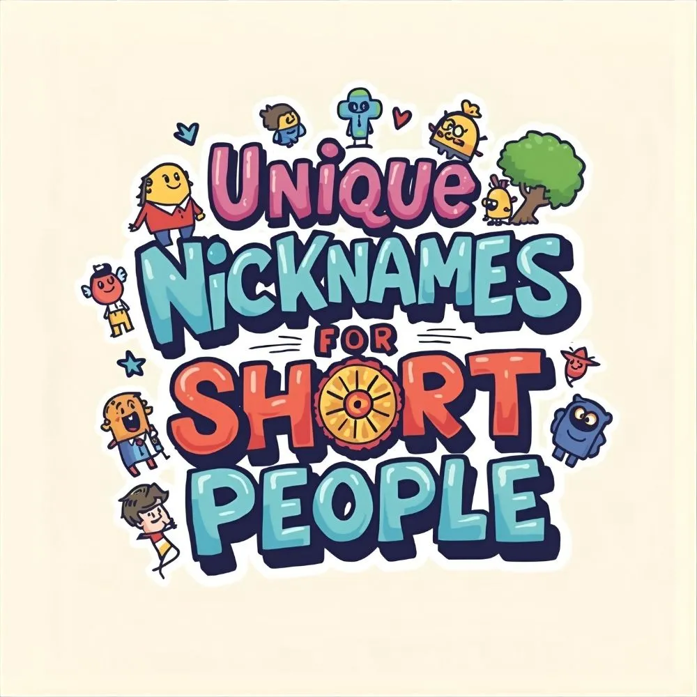 Unique Nicknames for Short People