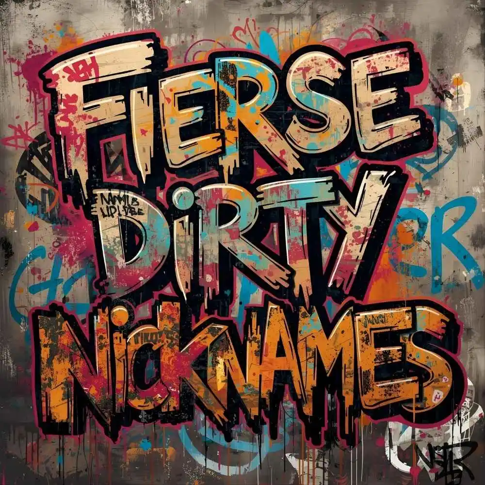 Fierce Dirty Nicknames