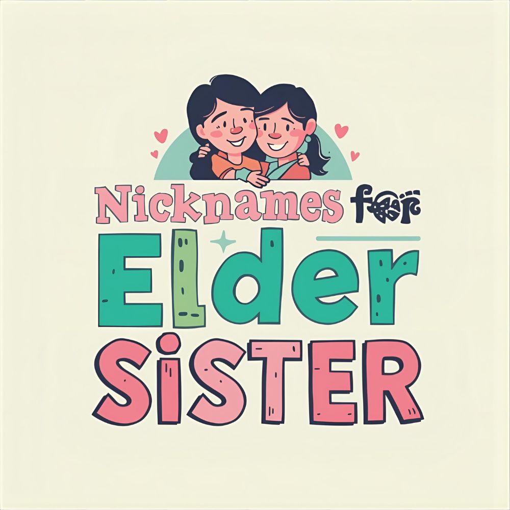 Nicknames for Elder Sister