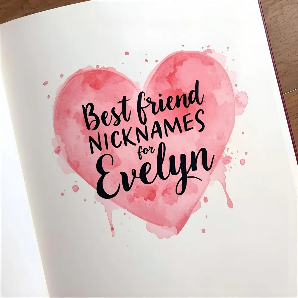 Best Friend Nicknames for Evelyn