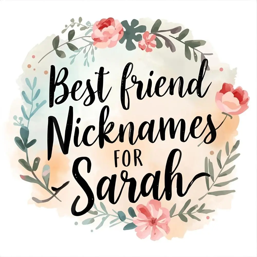 Best Friend Nicknames for Sarah
