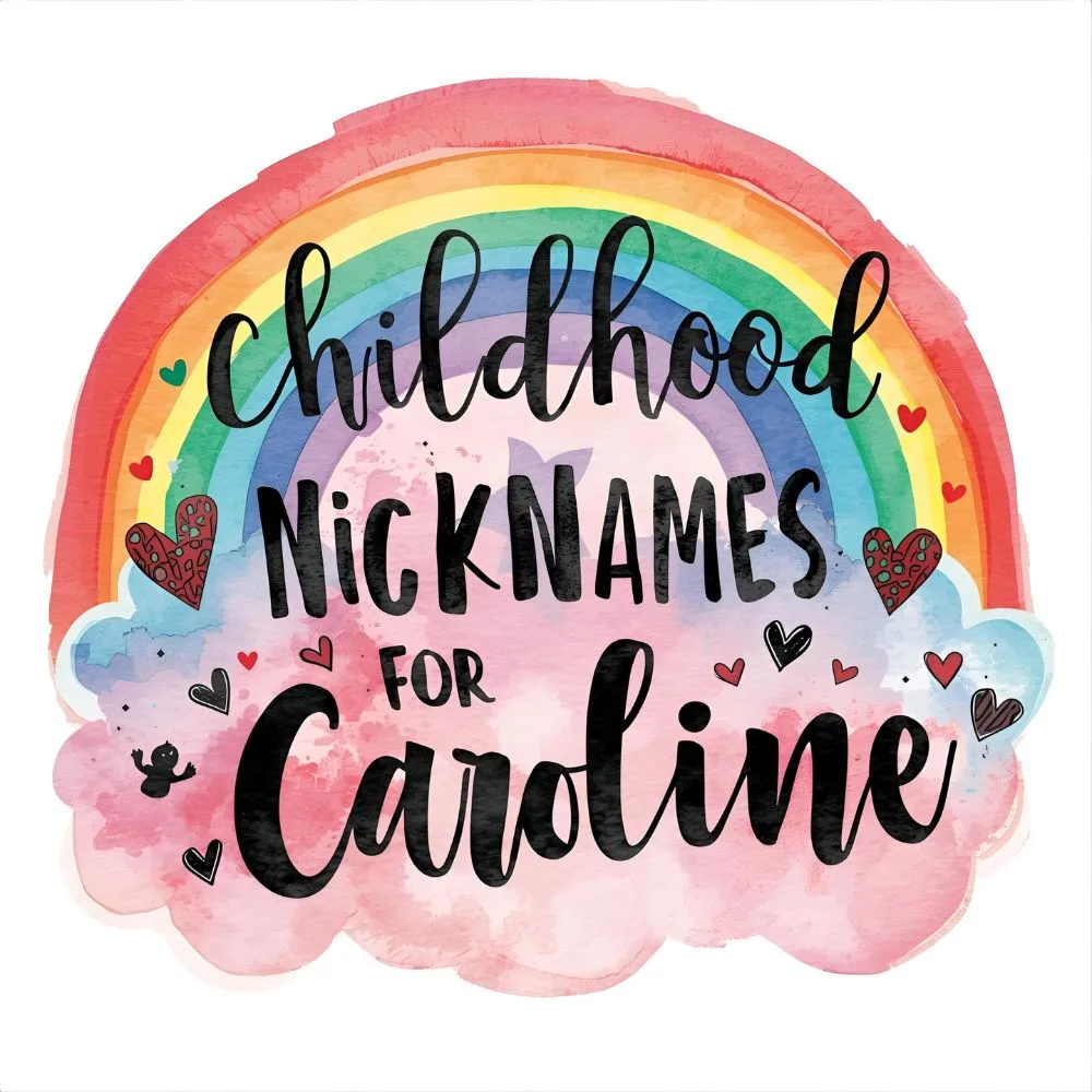 Childhood Inspired Nicknames for Caroline