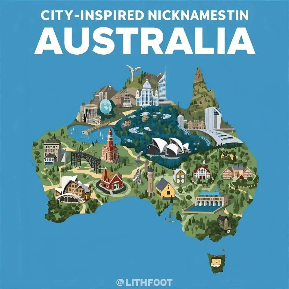 City Inspired Nicknames for Australia