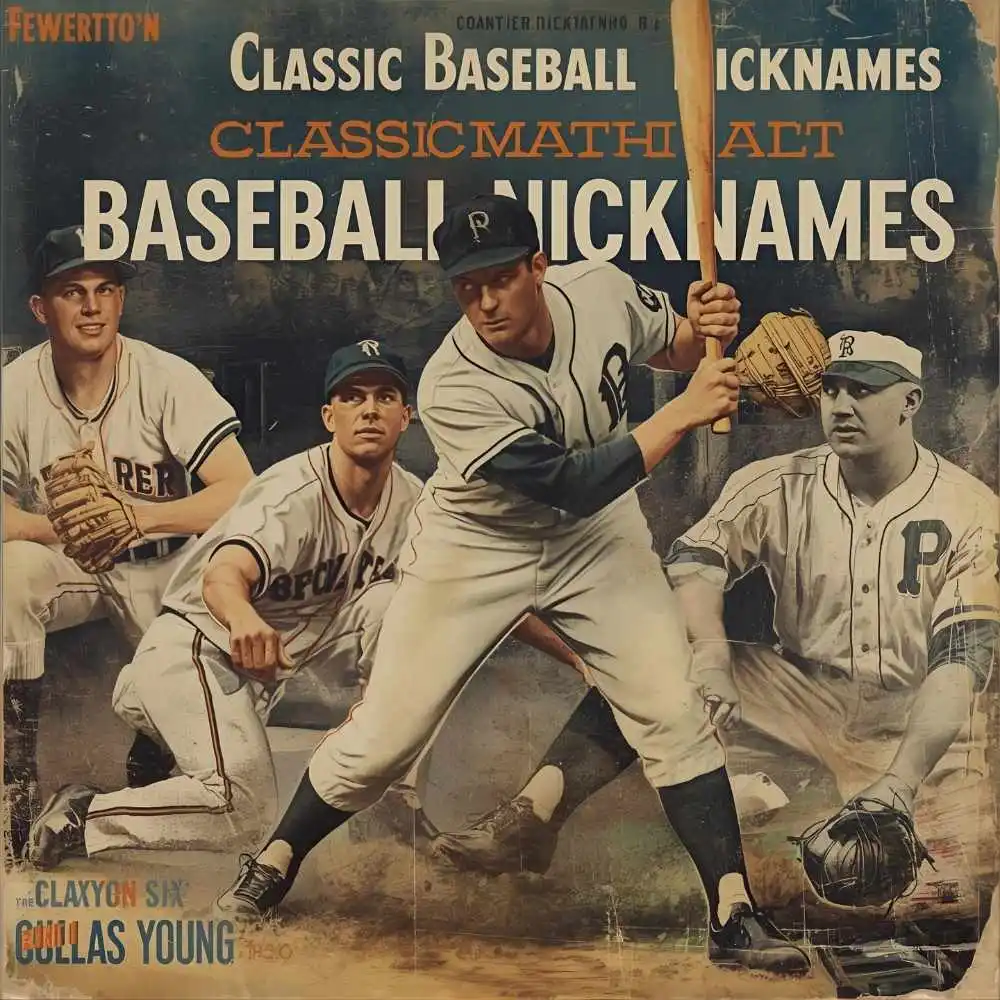 Classic Baseball Nicknames