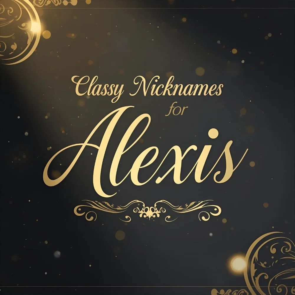 Classy Nicknames for Alexis