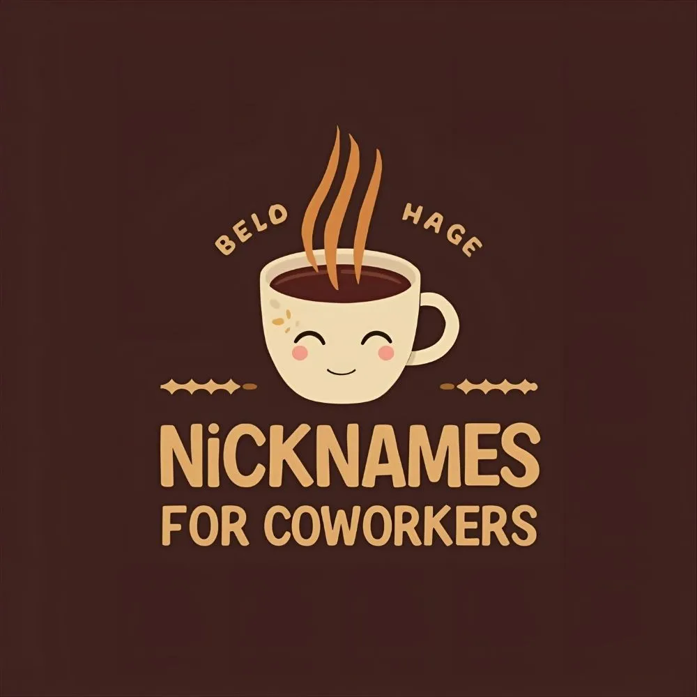 Coffee-Themed Nicknames for Coworkers