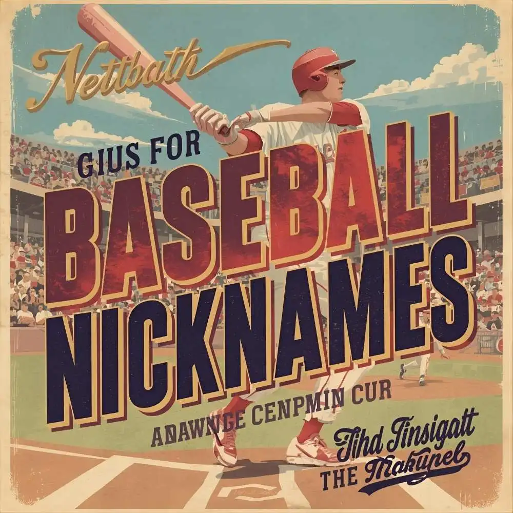 Cool Baseball Nicknames
