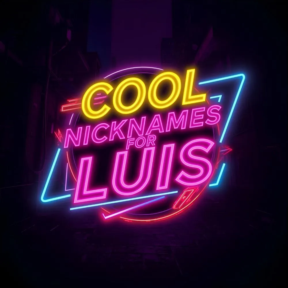 Cool Nicknames for Luis