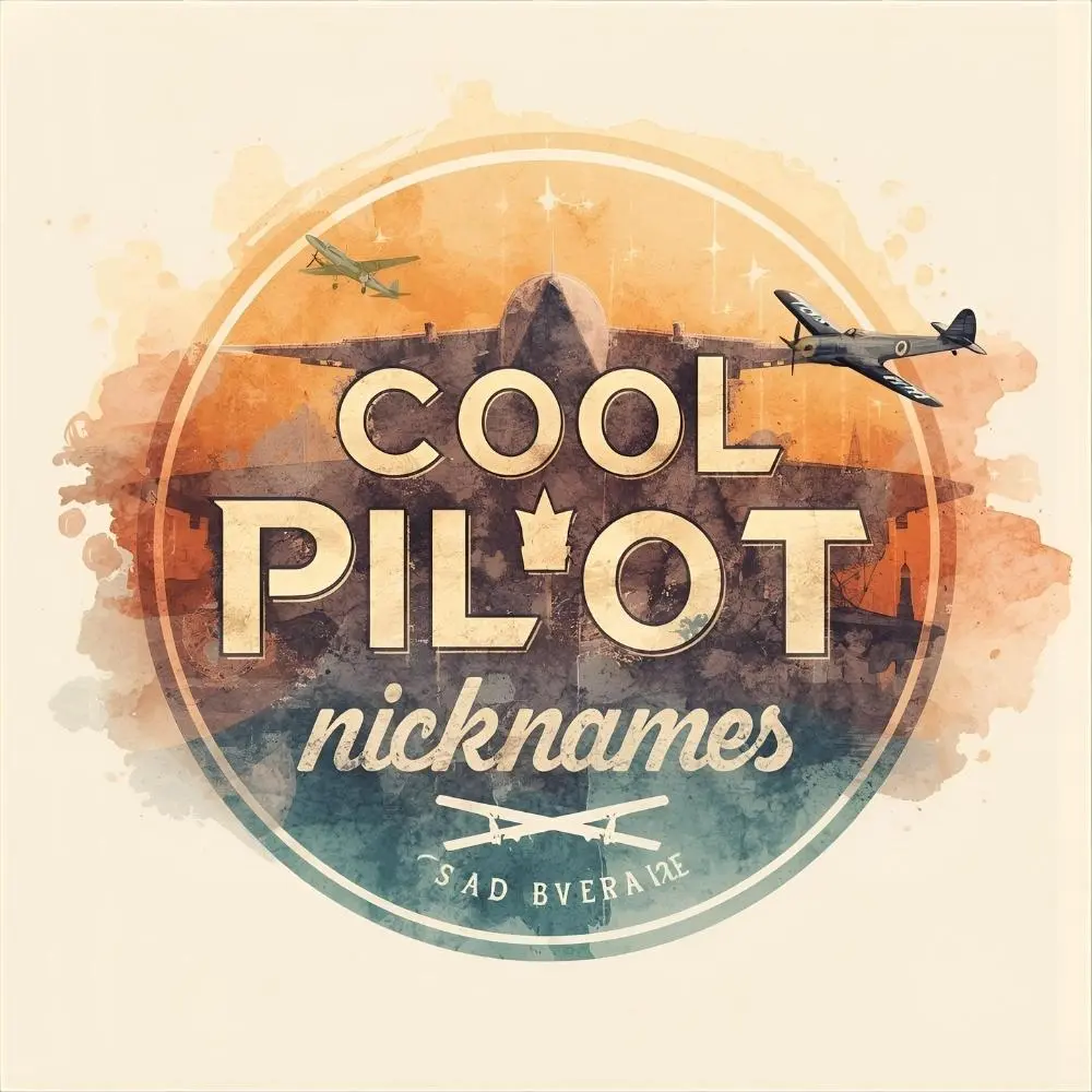 Cool Pilot Nicknames