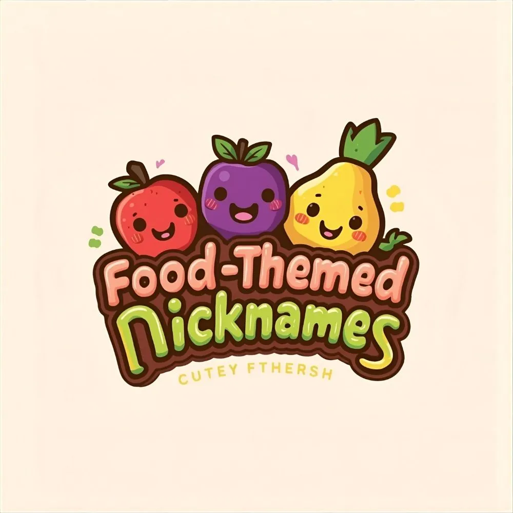 Cute Food-Themed Nicknames