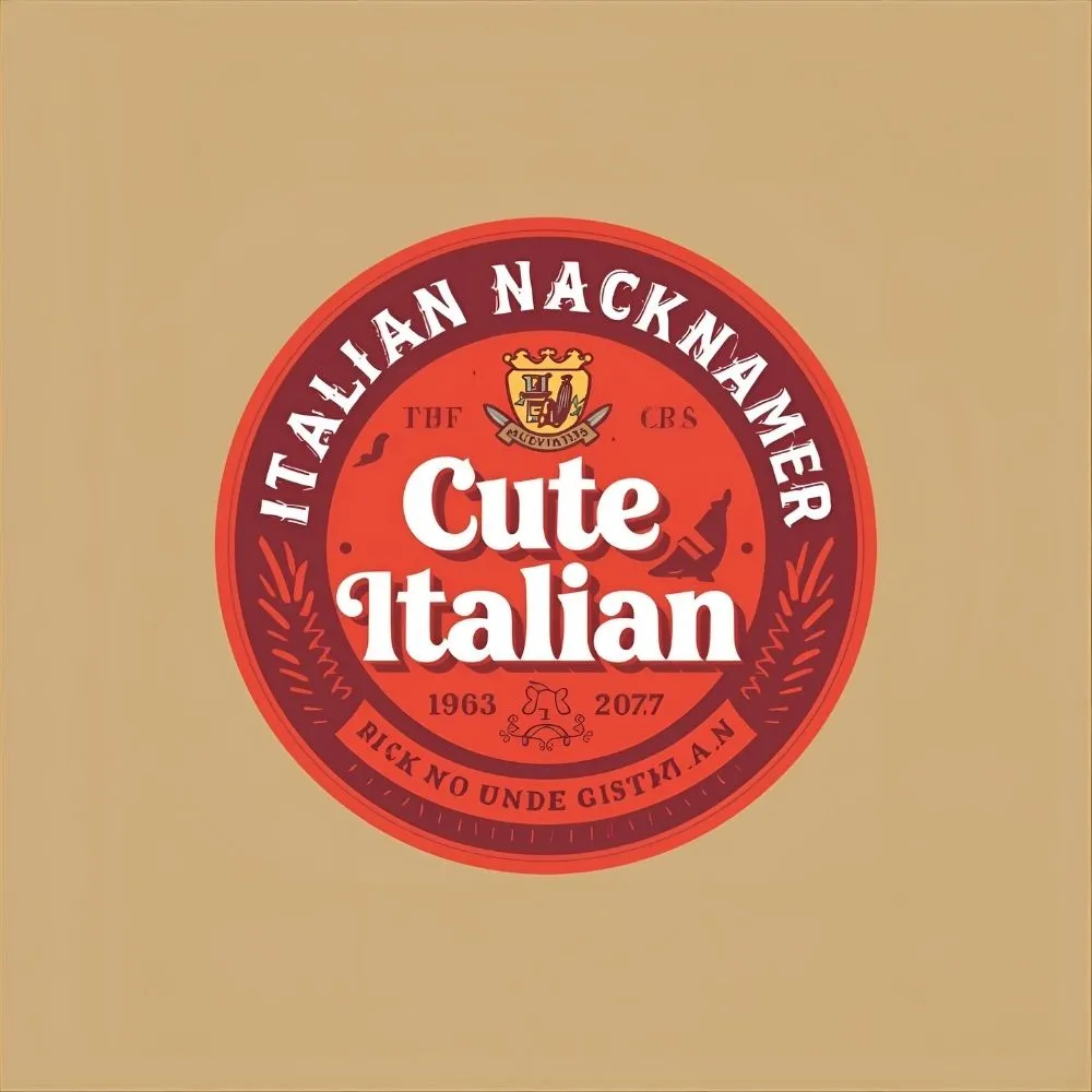 Cute Italian Nicknames