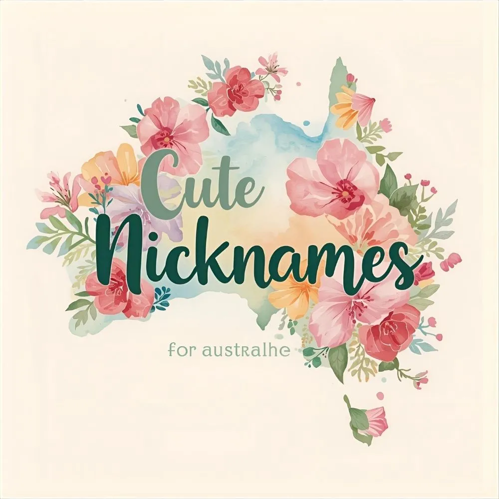 Cute Nicknames for Australia