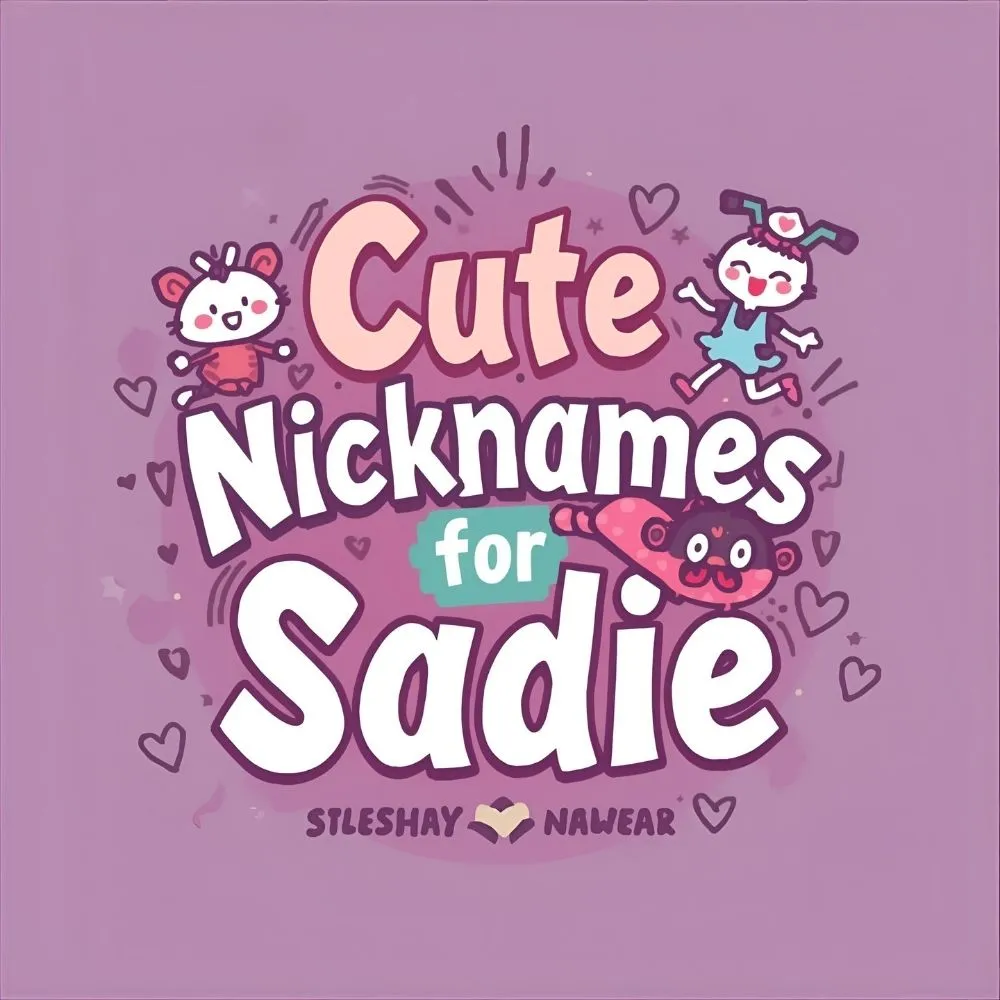 Cute Nicknames for Sadie