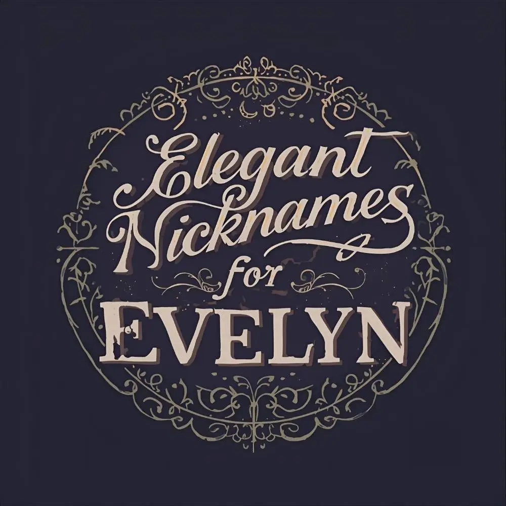Elegant Nicknames for Evelyn
