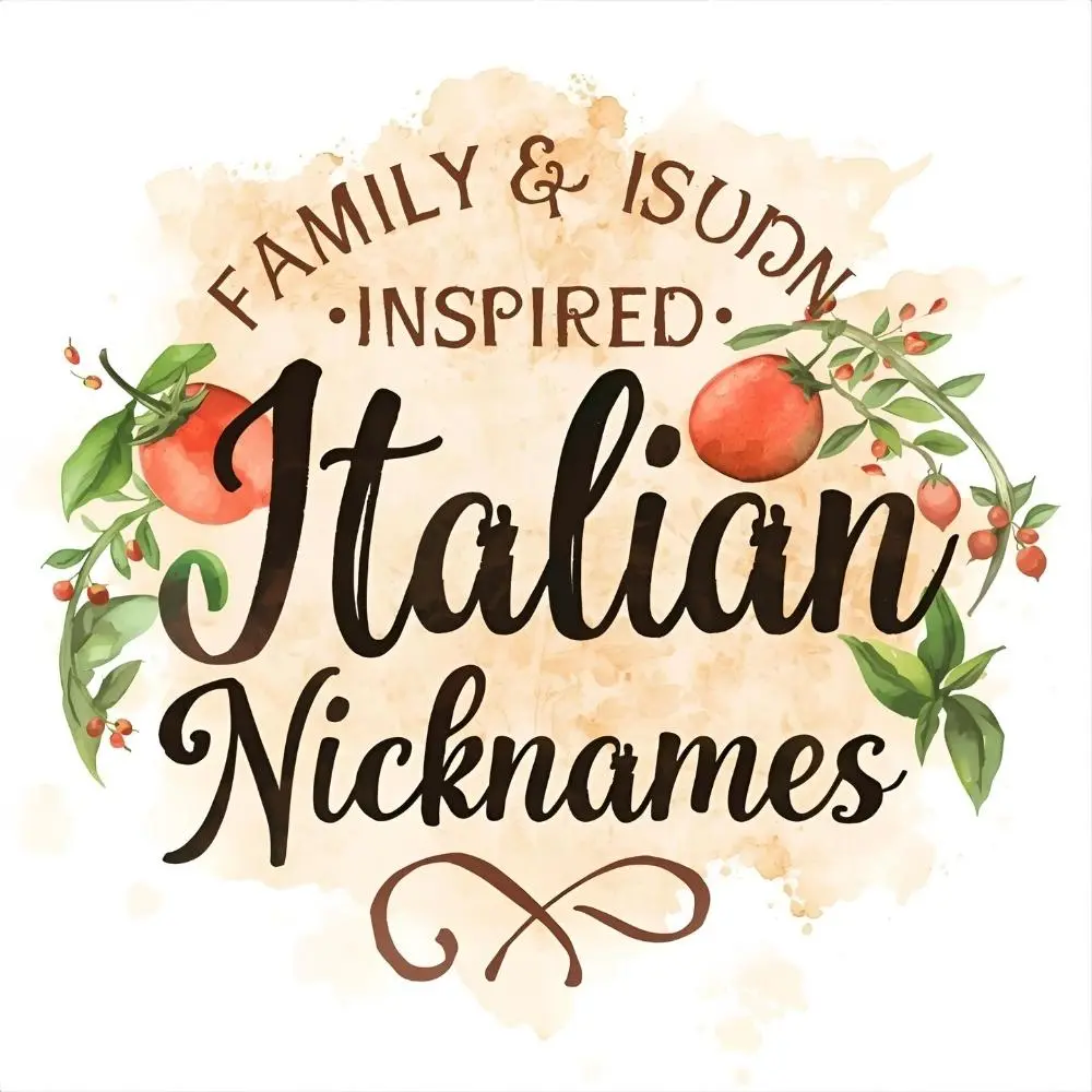 Family Inspired Italian Nicknames