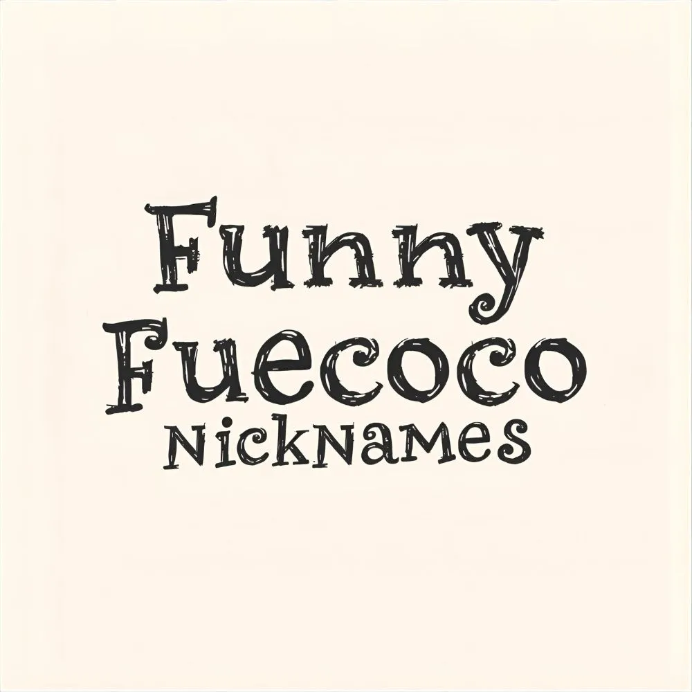 Funny Fuecoco Nicknames