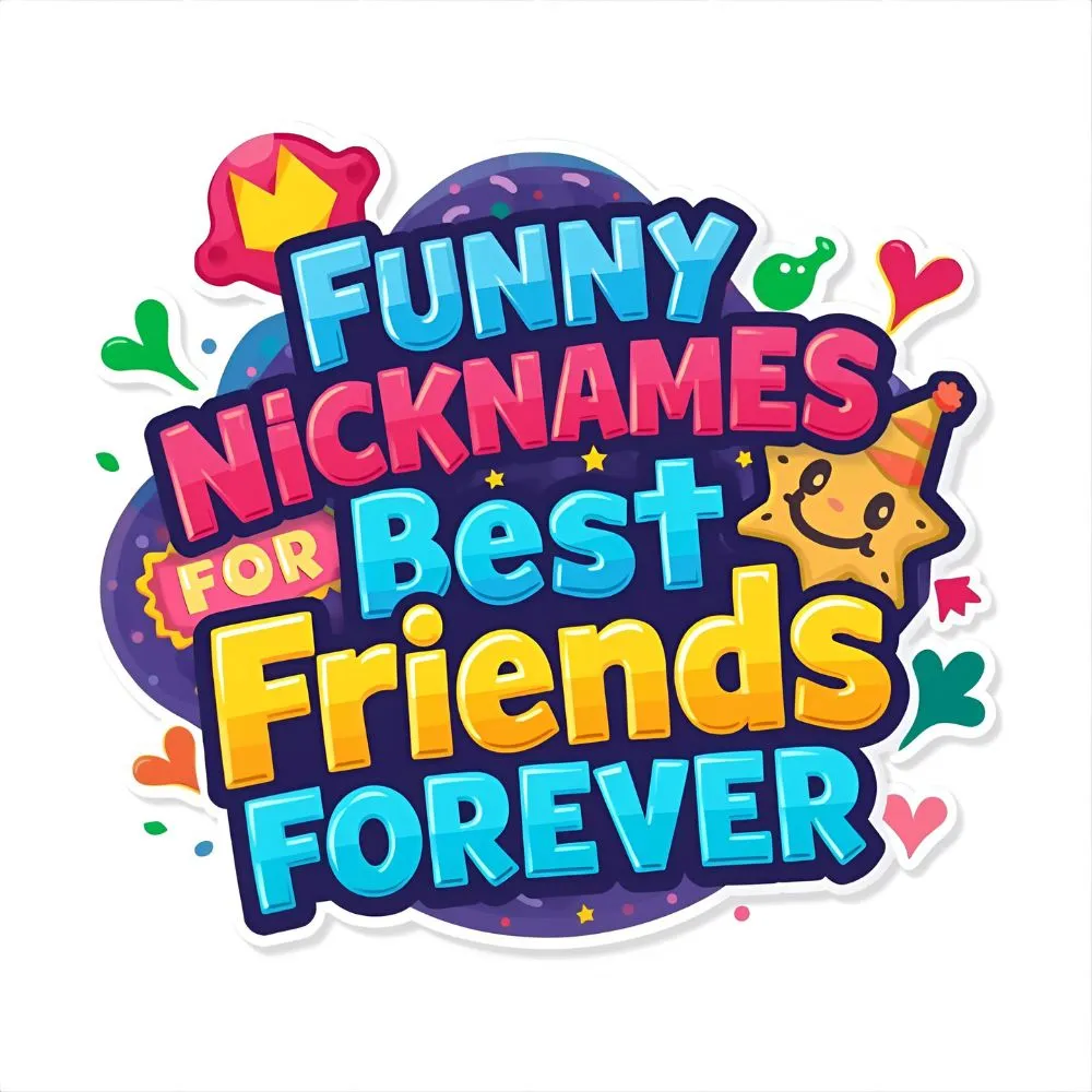Funny Nicknames for Best Friends Forever