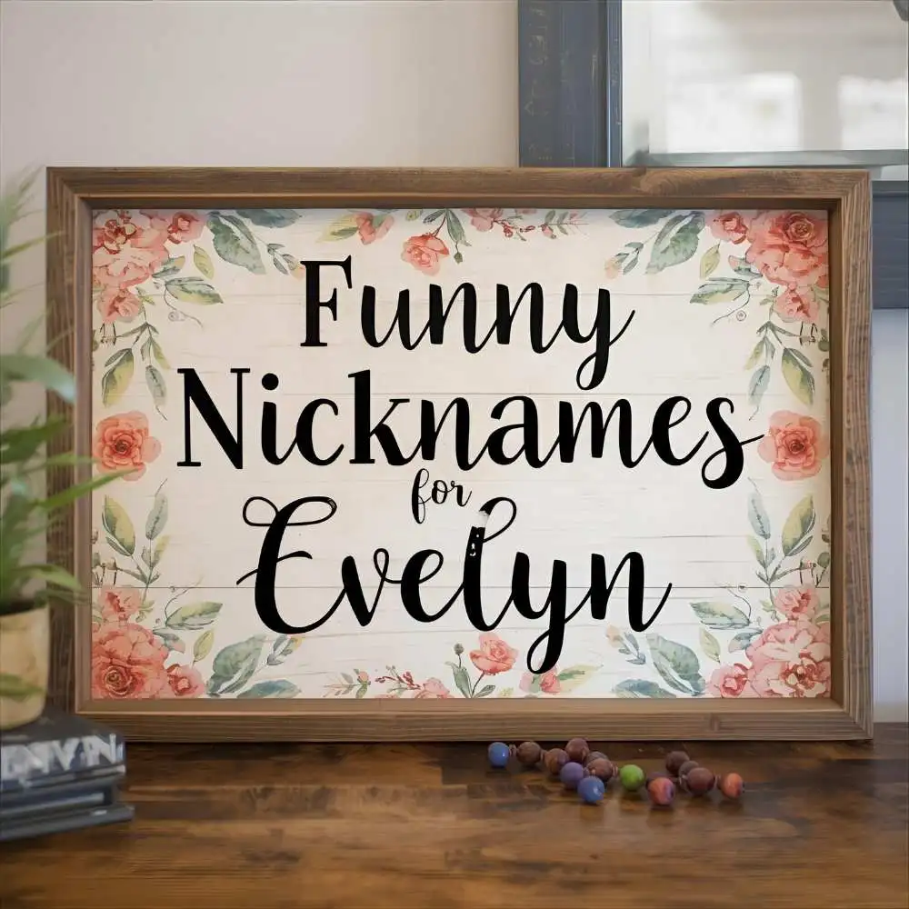  Funny Nicknames for Evelyn