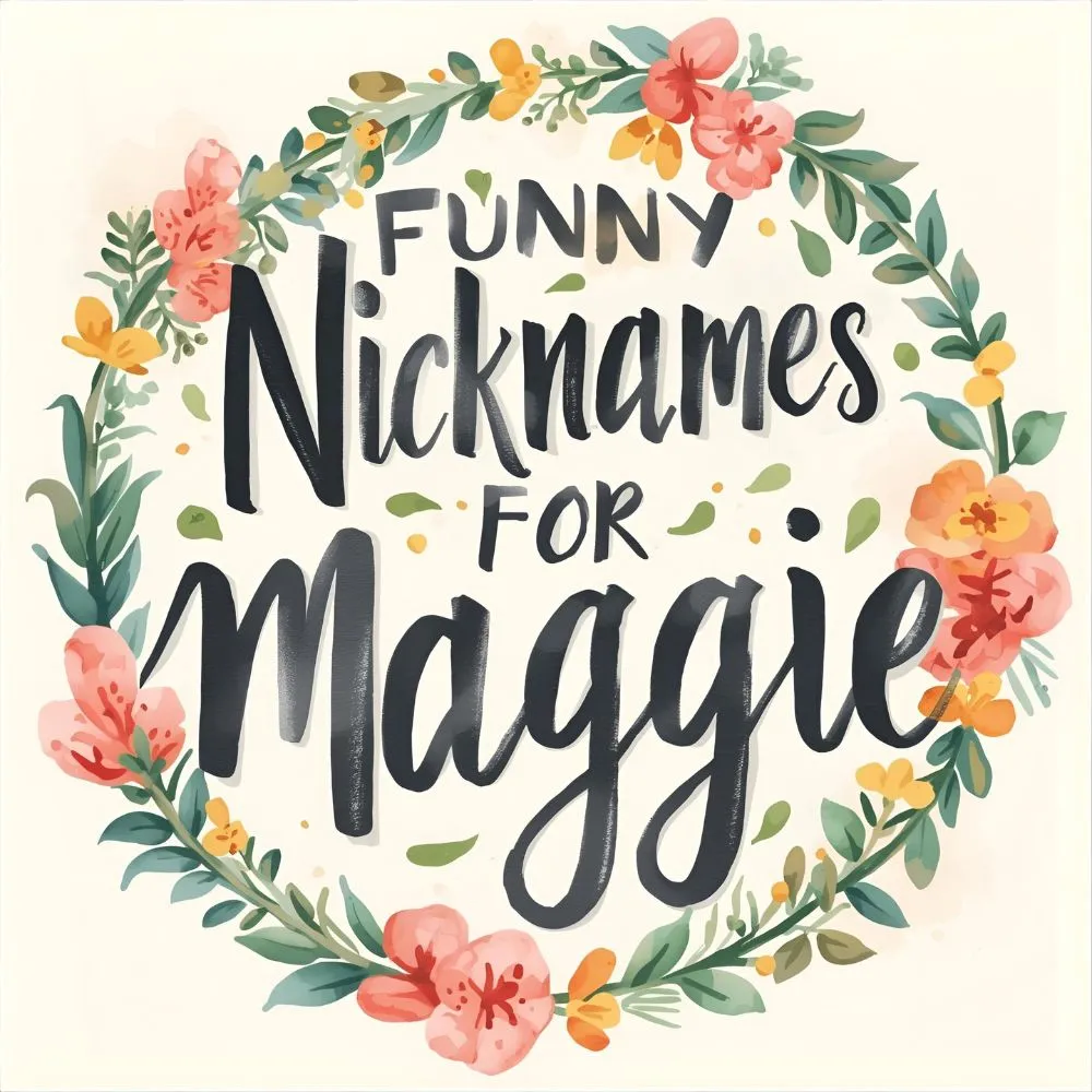 Funny Nicknames for Maggie