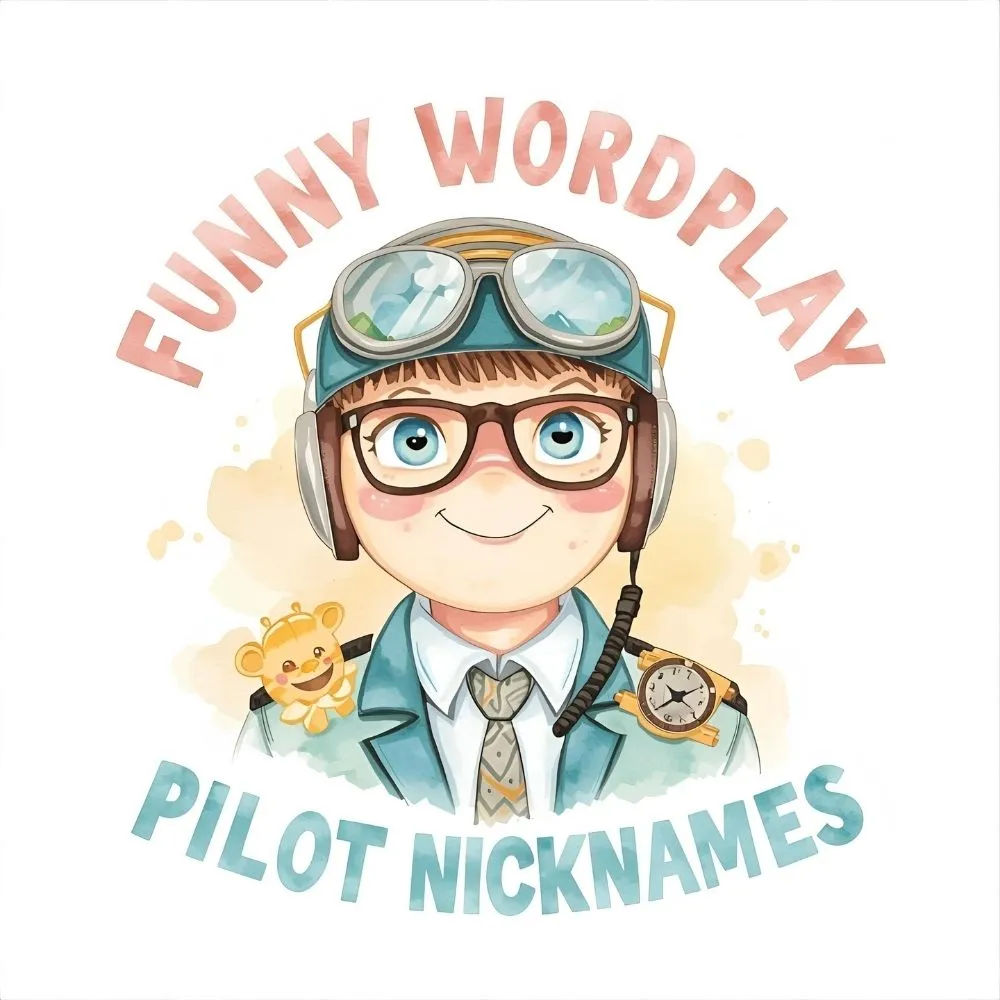 Funny Wordplay Pilot Nicknames