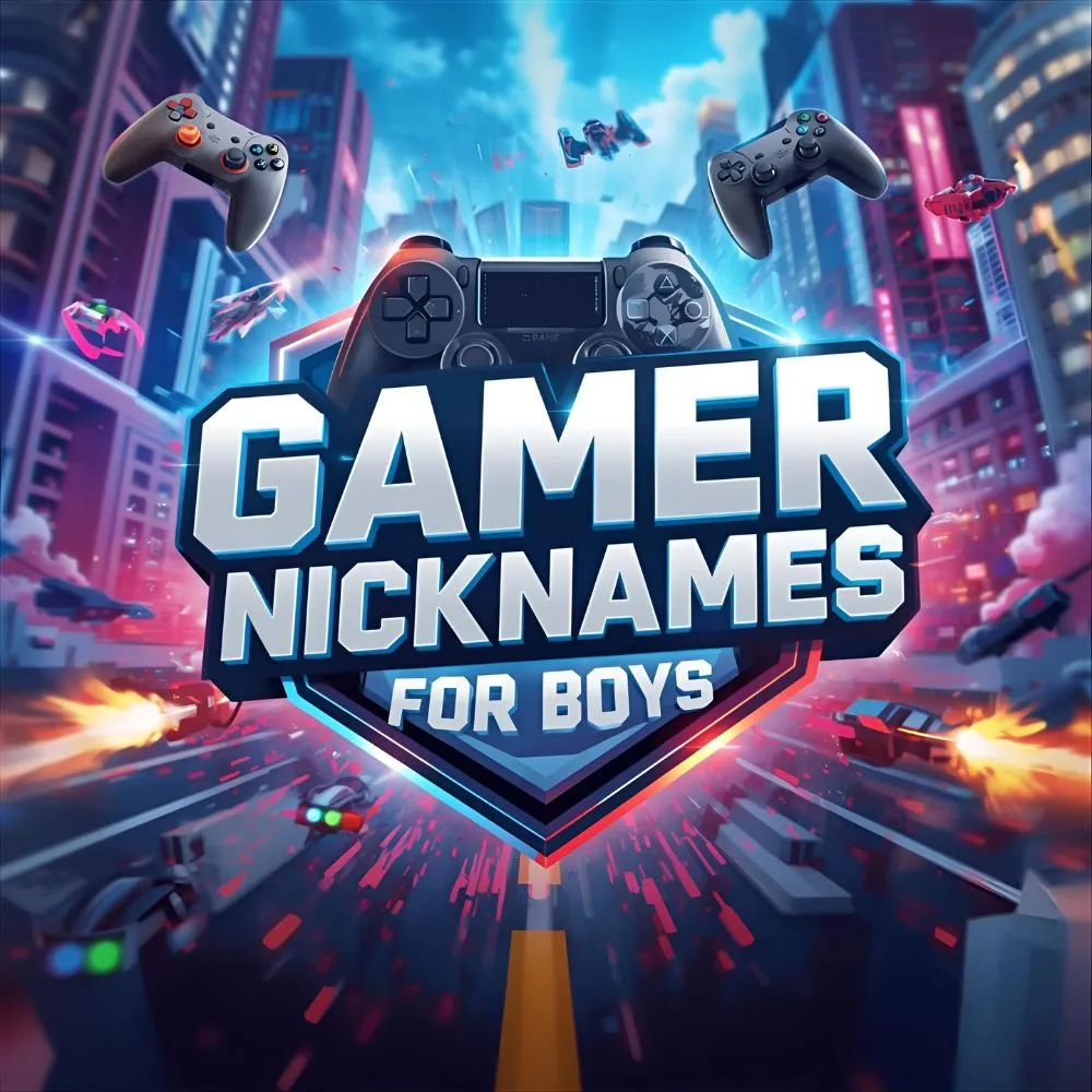 Gamer Nicknames for Boys