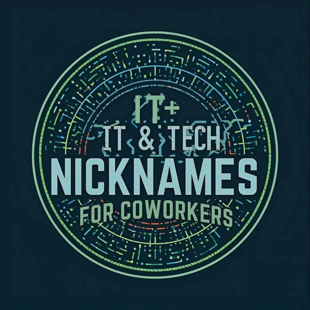 IT & Tech Nicknames for Coworkers