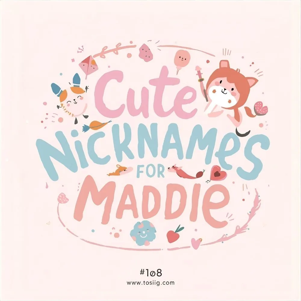 Cute Nicknames for Maddie
