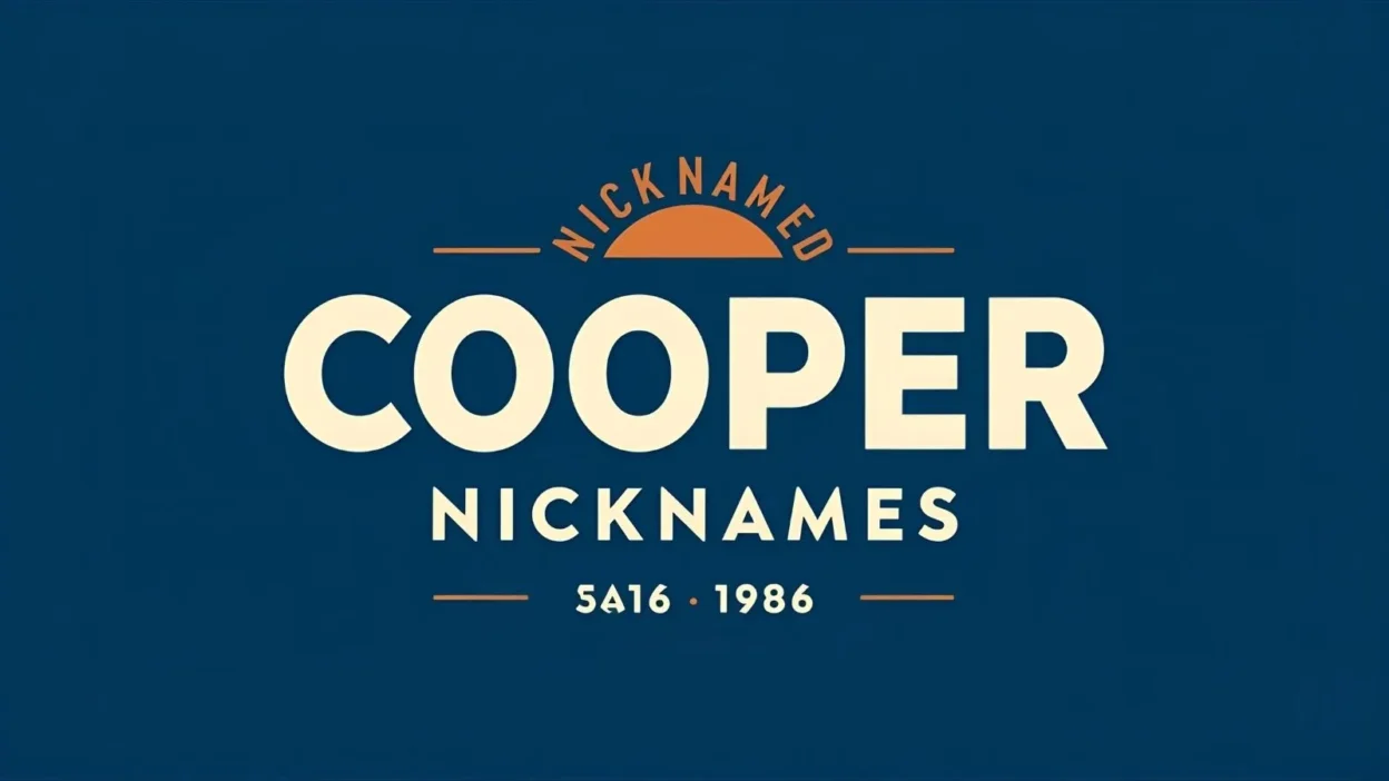 Nicknames for Cooper