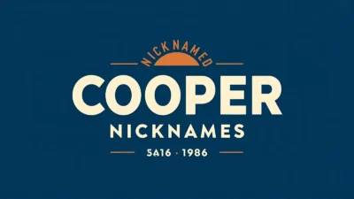 Nicknames for Cooper