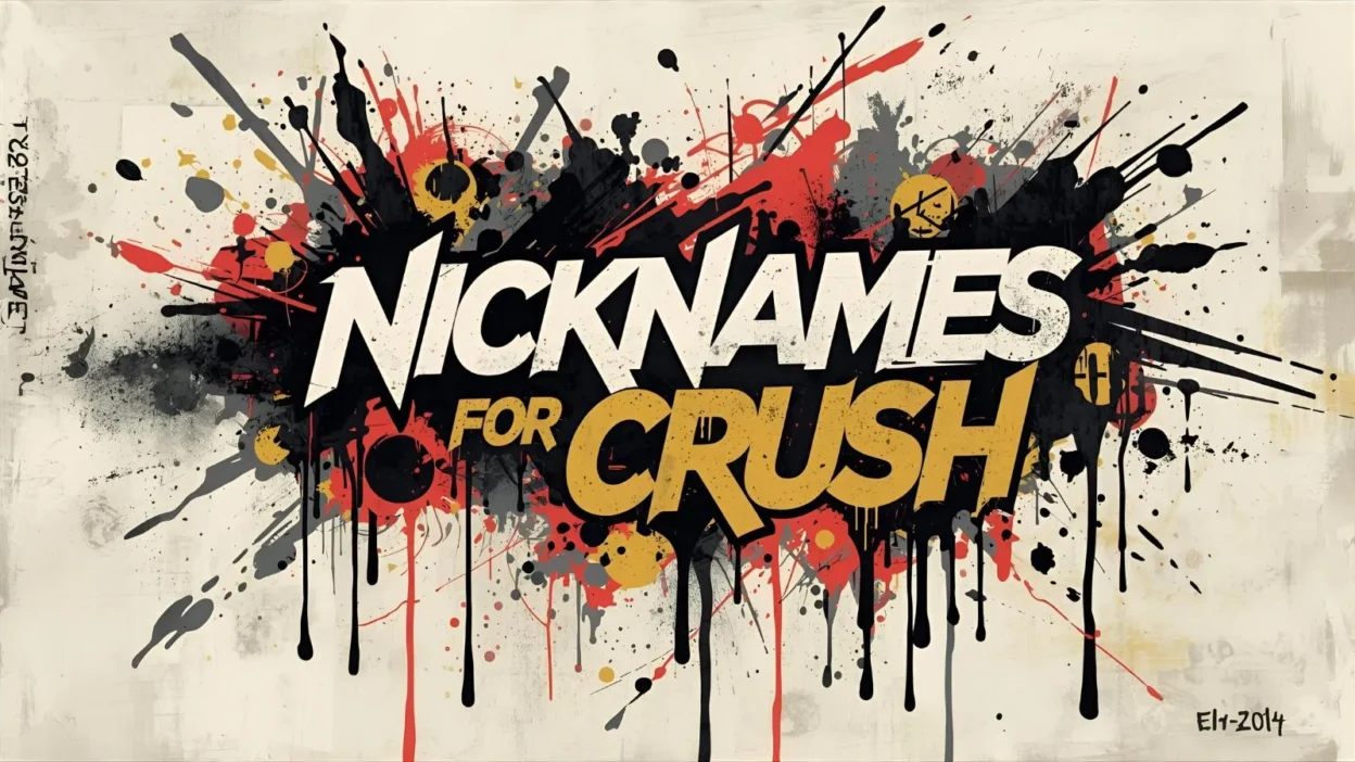 Nicknames for Crush