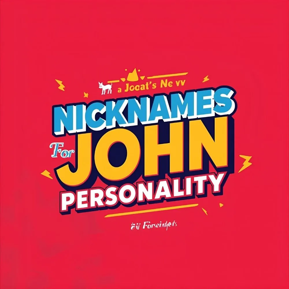 Nicknames for John Based on Personality