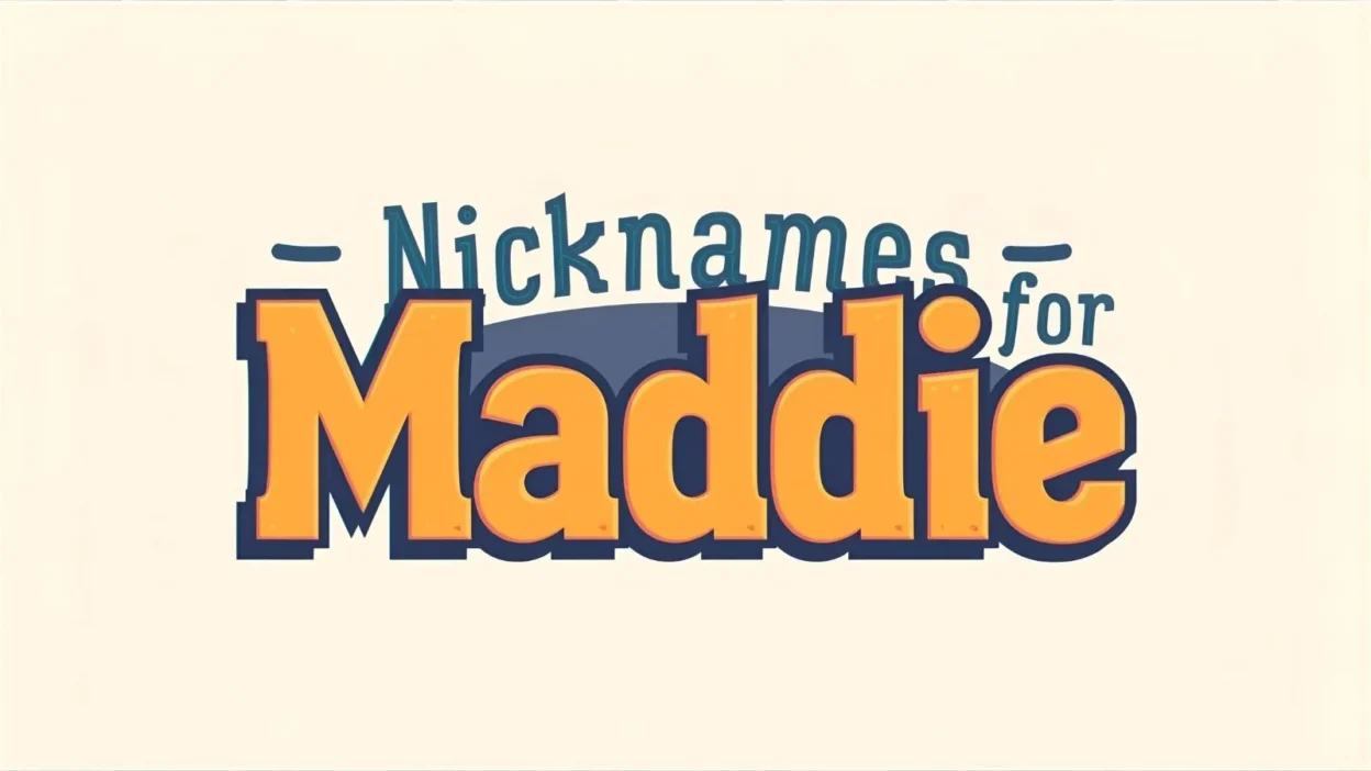 Nicknames for Maddie
