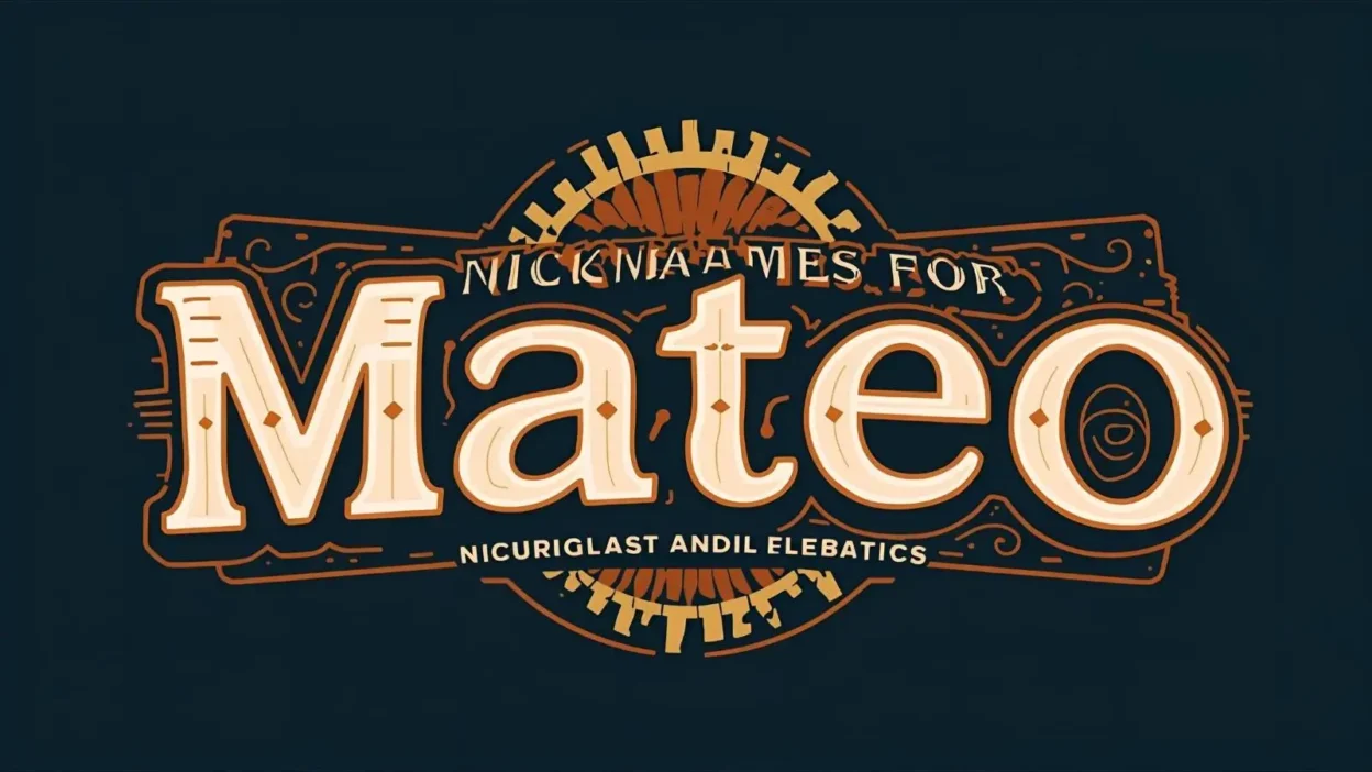 Nicknames for Mateo
