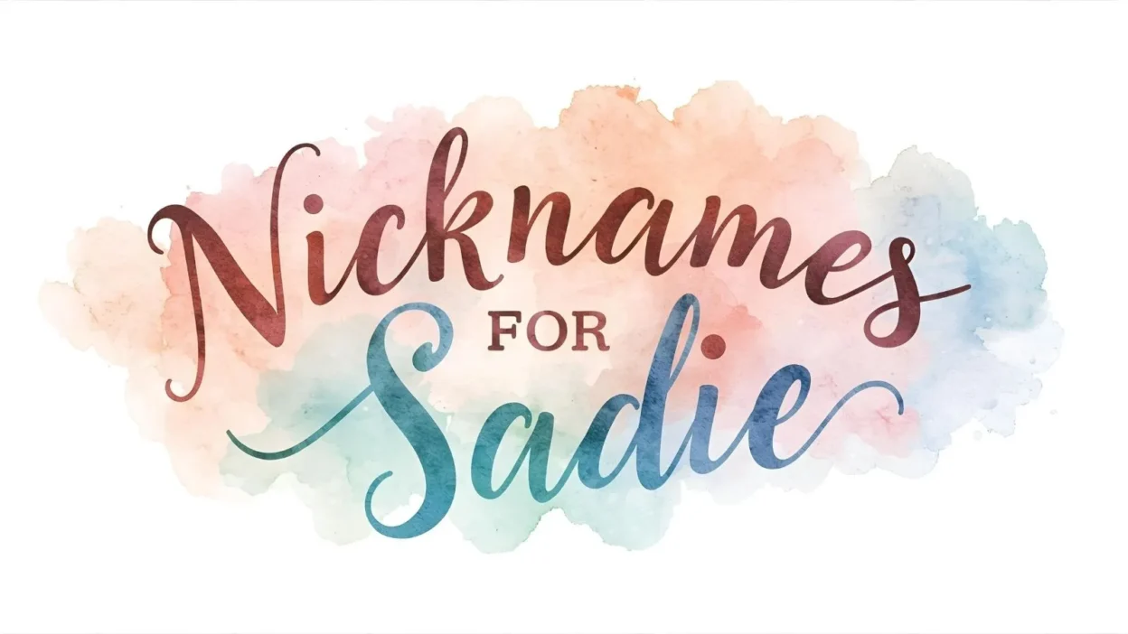 Nicknames for Sadie