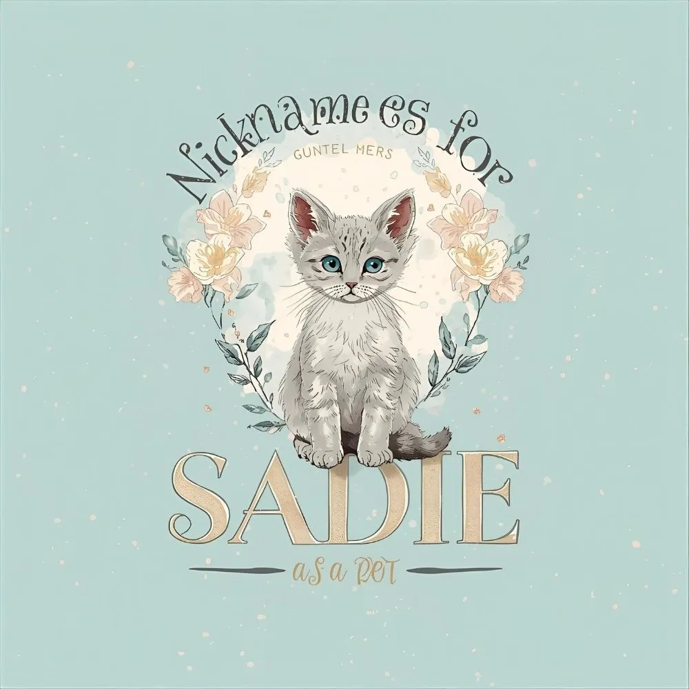 Nicknames for Sadie as a Pet