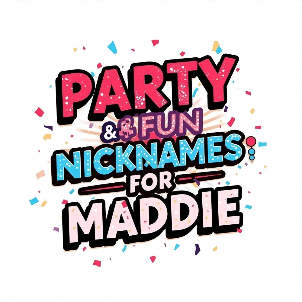Party & Fun Nicknames for Maddie