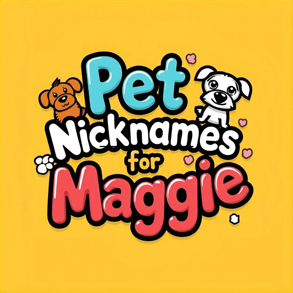 Pet Inspired Nicknames for Maggie